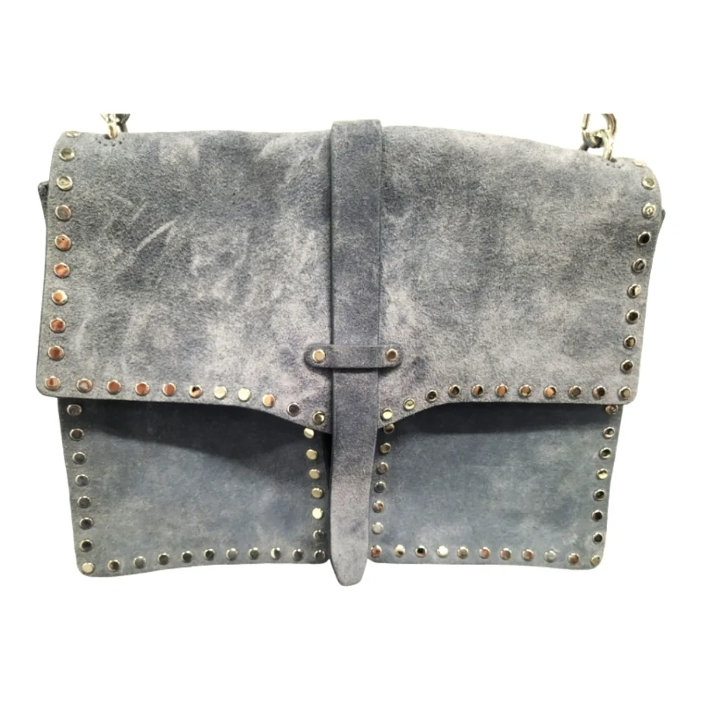 Rebecca‎ Minkoff Nanine Studded Messenger Shoulder Bag